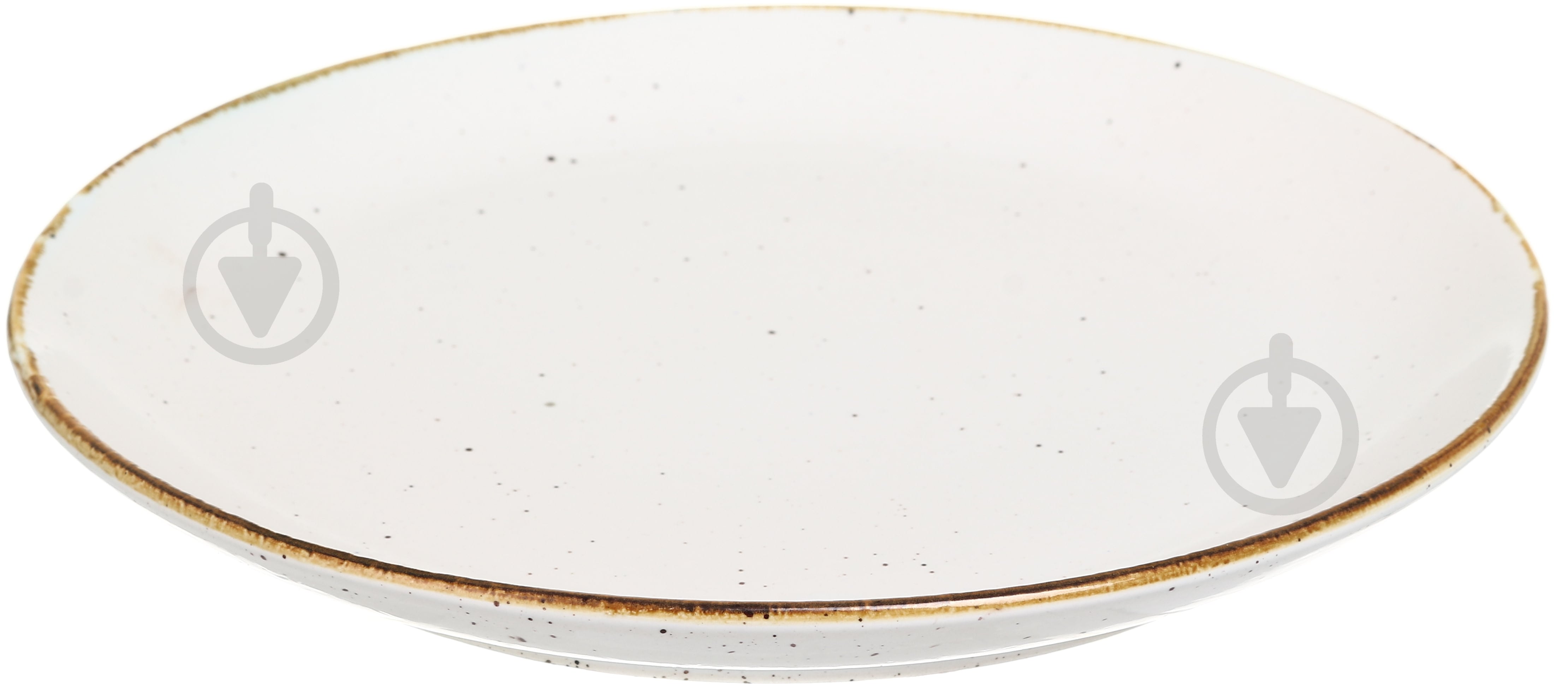 Тарелка Salex White/walnut 22 см - фото 3