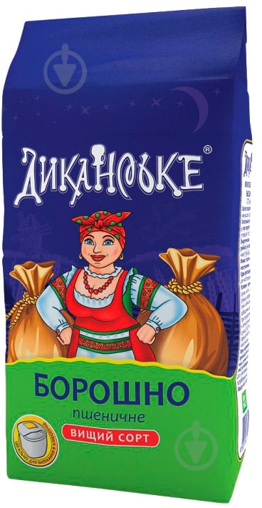 Мука Диканське высшего сорта 5 кг - фото 1