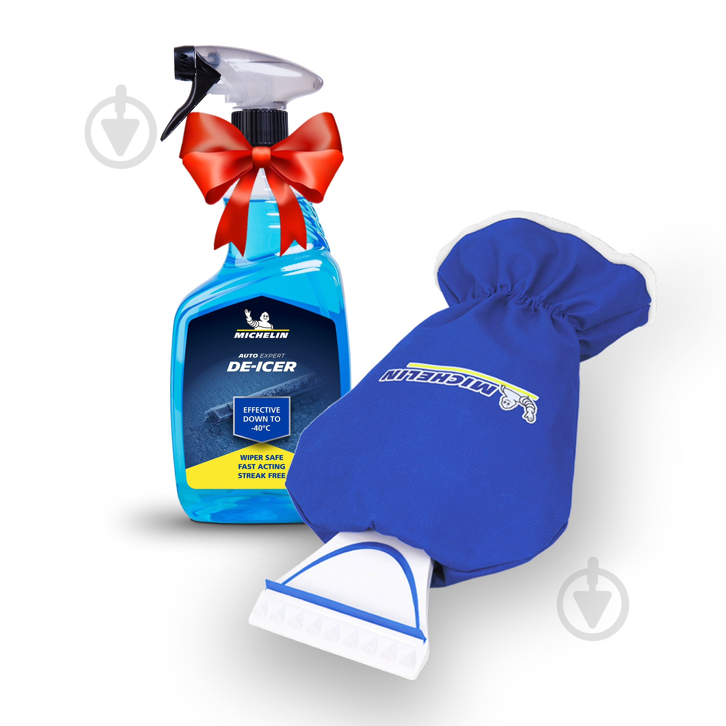 Варежка-скребок Michelin 6484МСН + W33177 Антилед Michelin De-Icer -40C° 650 ml - фото 1