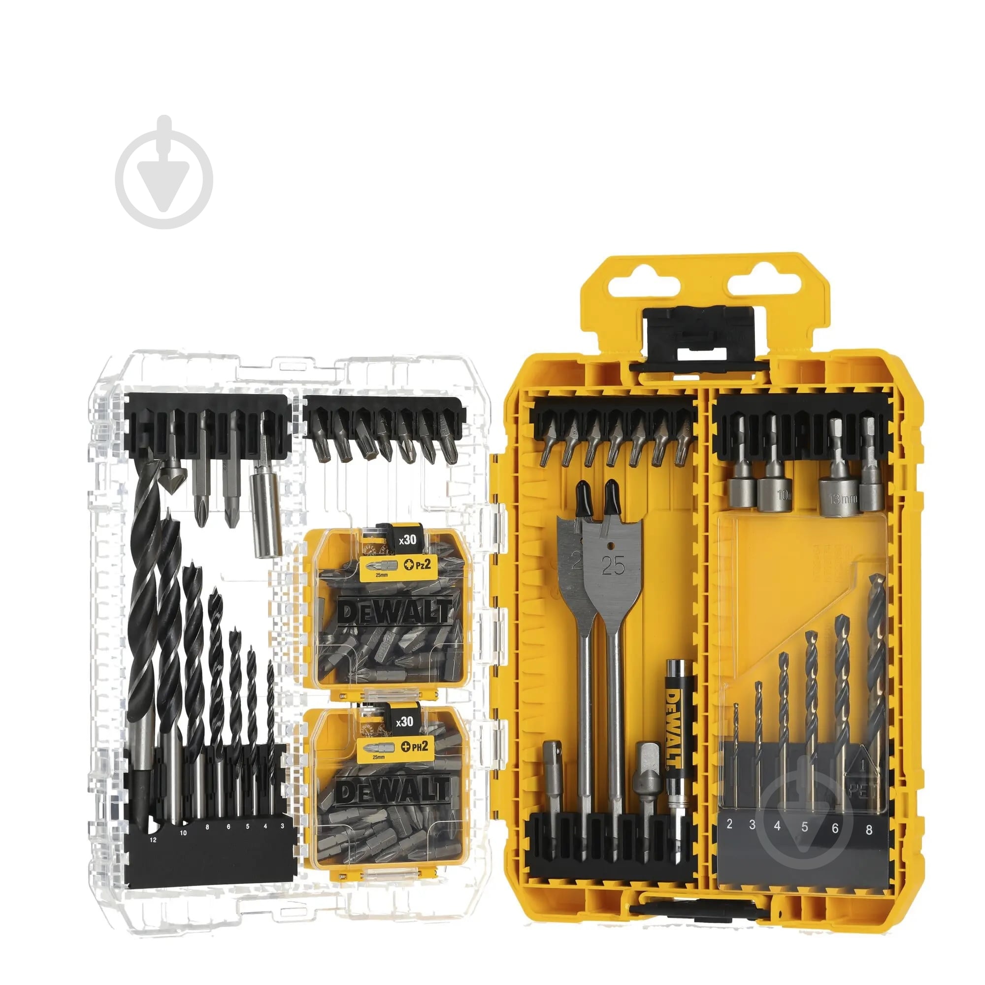 ᐉ Набір біт і свердел DeWalt 100 шт. DT70784 • Краща ціна в Києві