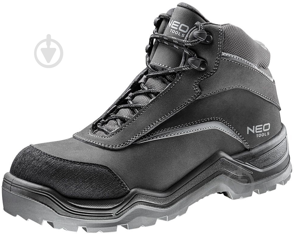 Черевики робочі NEO tools S3 SRC нубук CE р.39 82-151 чорний - фото 2