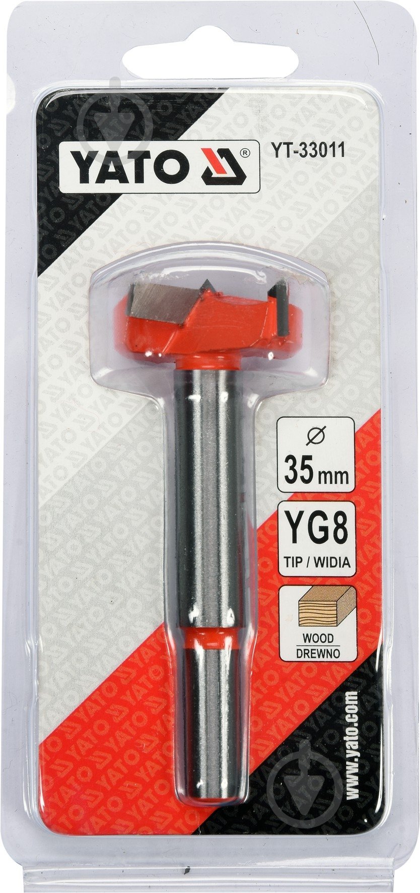 Сверло по дереву YATO 35 мм YT-33011 - фото 3