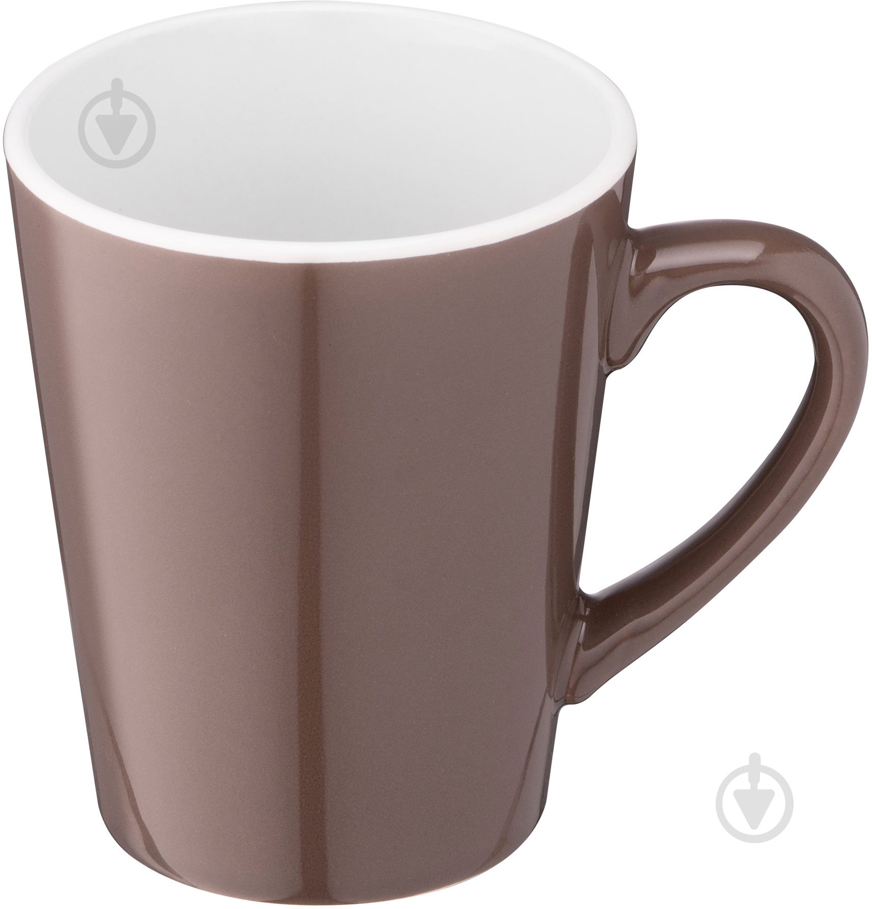 Чашка Ardesto Mario 240 мл коричневая AR3480BR - фото 4