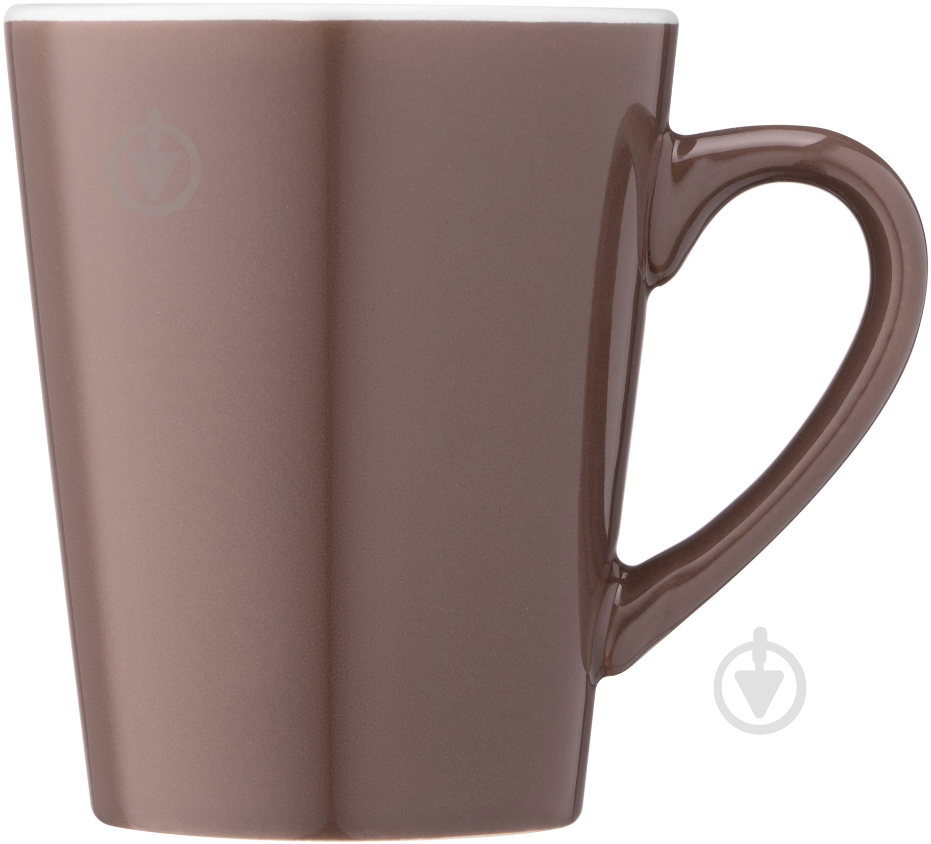 Чашка Ardesto Mario 240 мл коричневая AR3480BR - фото 1