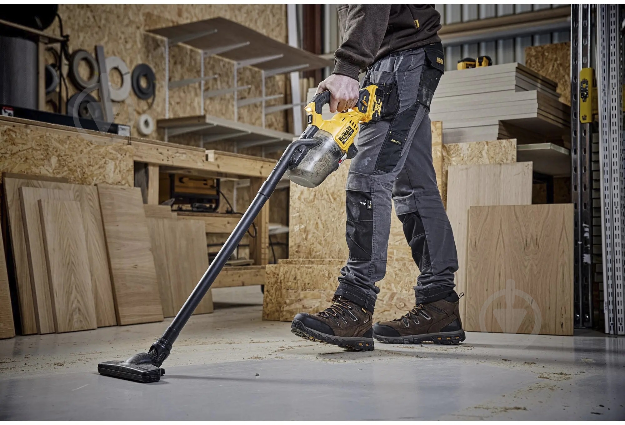 Пылесос DeWalt аккумуляторный DCV501LN - фото 11