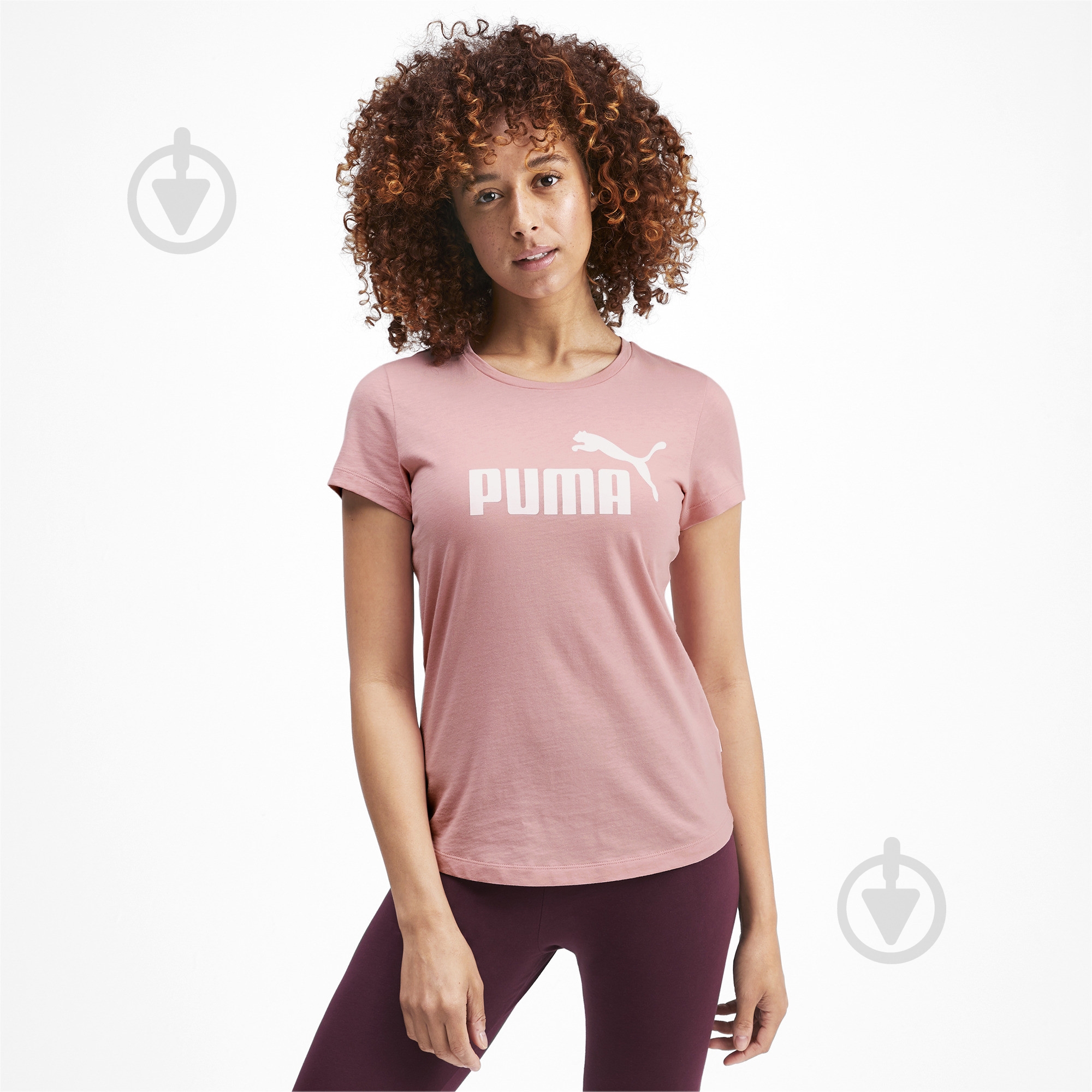 Футболка Puma Essentials Tee 85345594 р.L розовый - фото 1