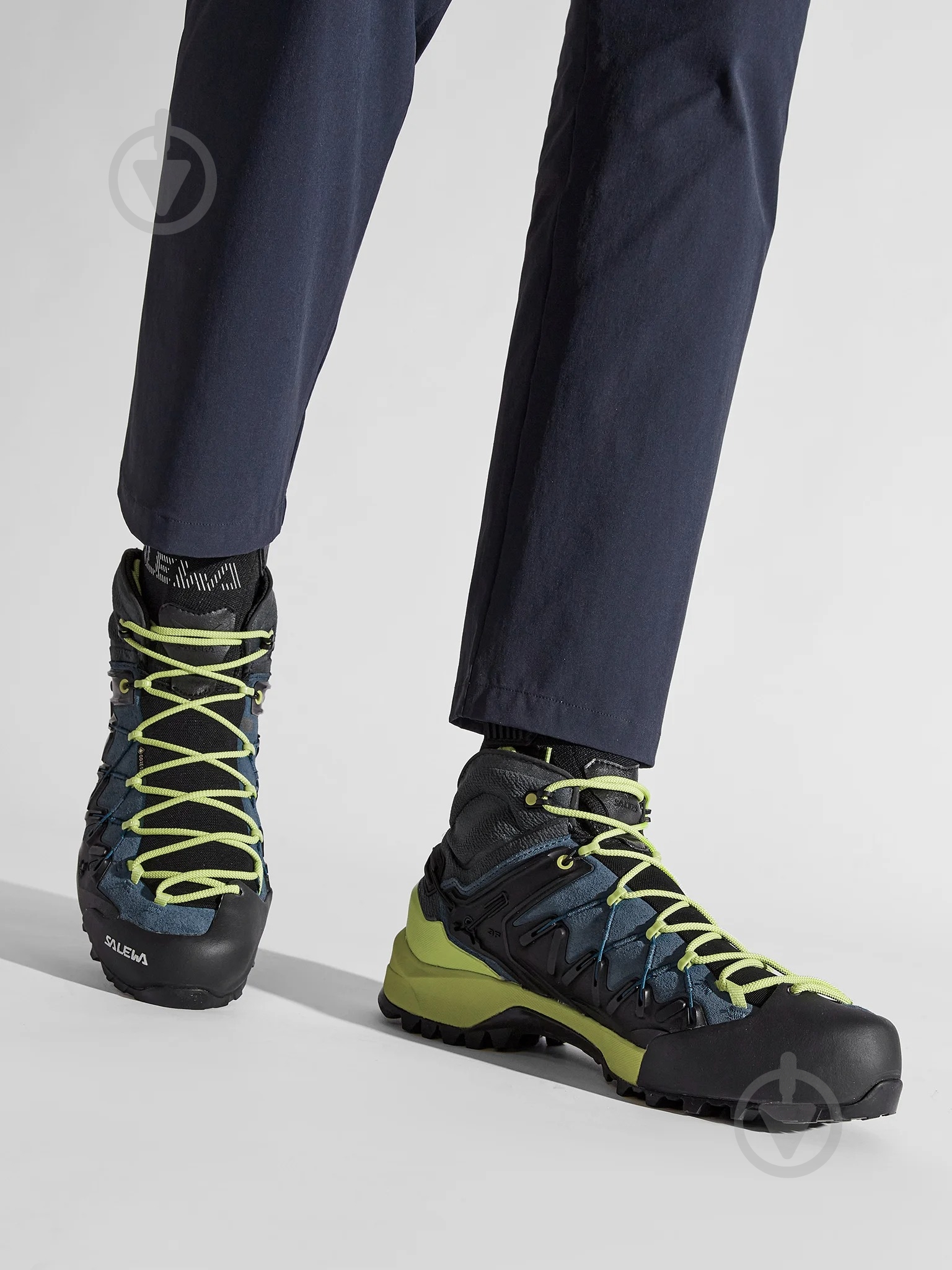 Ботинки Salewa Ms Wildfire Edge Mid Gtx 61350-8971 р.46 синий - фото 7