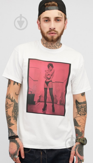 Футболка YAPPI MW1131 р.L белый - фото 1