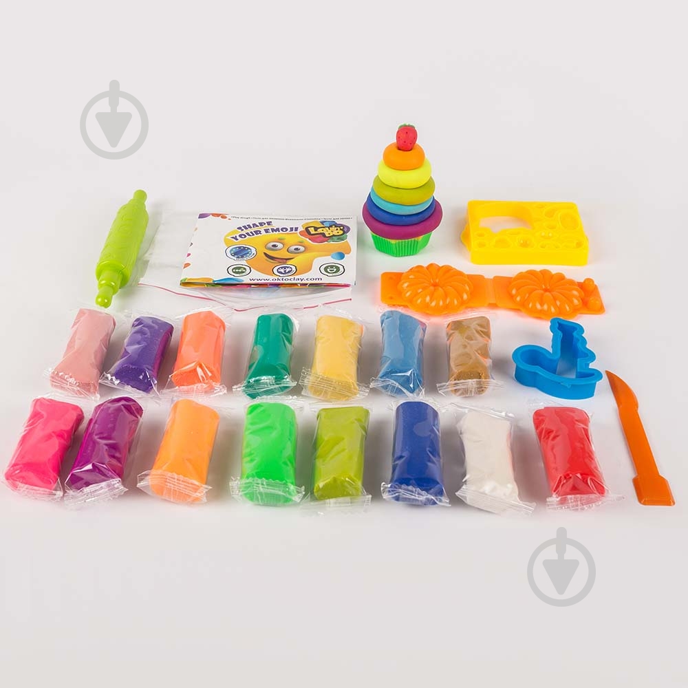 Тесто для лепки OKTO Ассорти 2 21002 - фото 3 Тесто для лепки OKTO Ассорти 2 21002 - фото 3