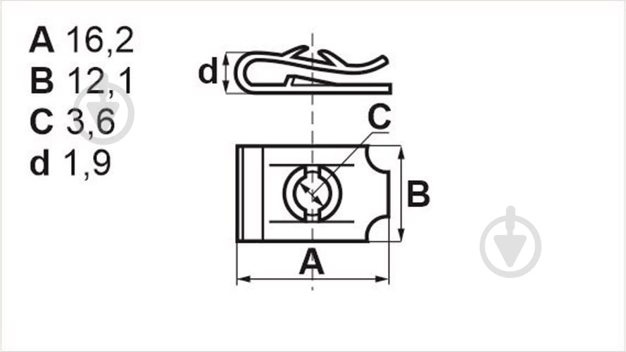 Пластина монтажная универсальная Romix (16029) - фото 2