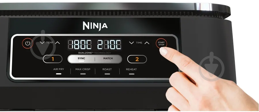 Мультипечь NINJA Air Fryer Dual zone AF200EU - фото 2 Мультипечь NINJA Air Fryer Dual zone AF200EU - фото 2