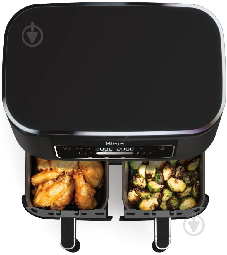 Мультипечь NINJA Air Fryer Dual zone AF200EU - фото 5 Мультипечь NINJA Air Fryer Dual zone AF200EU - фото 5