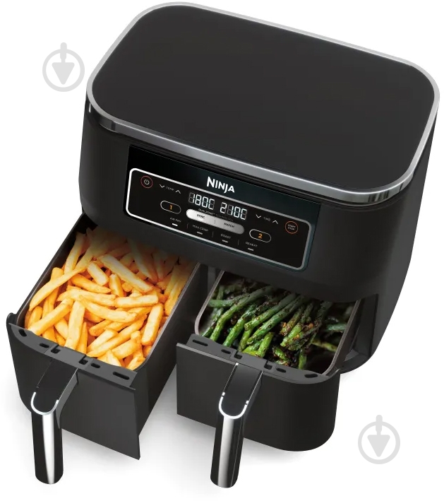 Мультипечь NINJA Air Fryer Dual zone AF200EU - фото 6 Мультипечь NINJA Air Fryer Dual zone AF200EU - фото 6