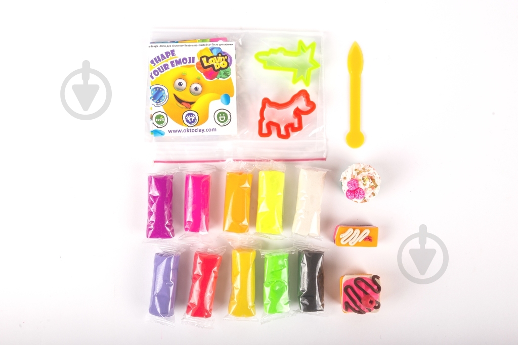 Тесто для лепки OKTO Ассорти мини 21005 - фото 2