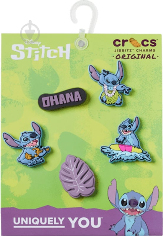 Джибитсы Crocs Stitch Tropical 5Pck 10012920 - фото 4