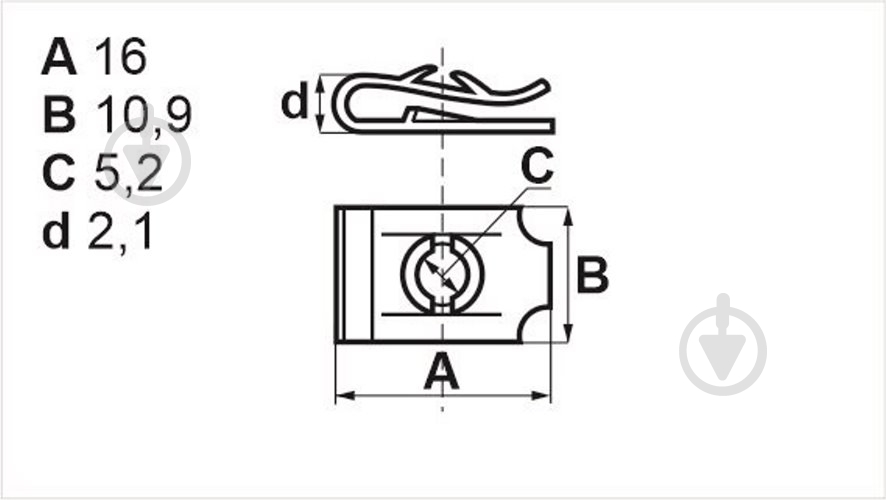 Пластина монтажная универсальная Romix (16032) - фото 2