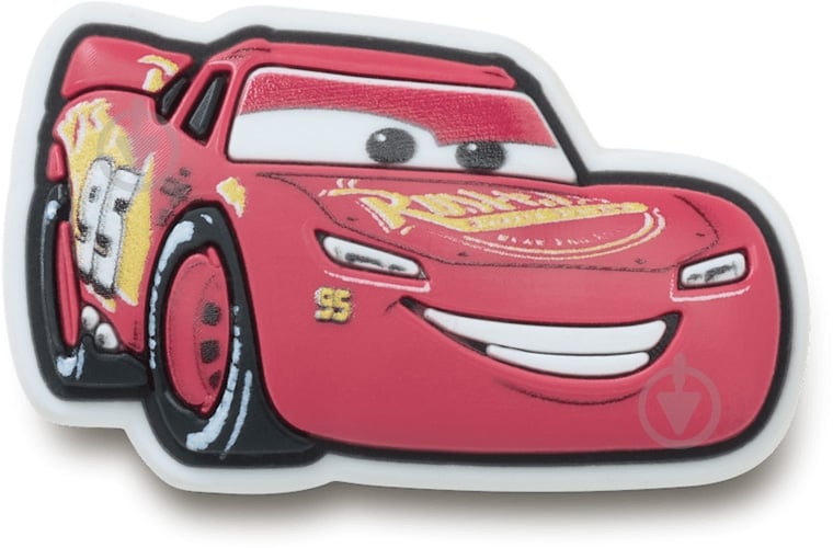 Джибітси Crocs Pixar Lightning McQueen 10017258 - фото 1