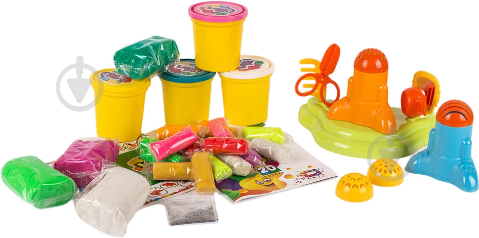 Тесто для лепки OKTO Парикмахер 11028 - фото 1 Тесто для лепки OKTO Парикмахер 11028 - фото 1