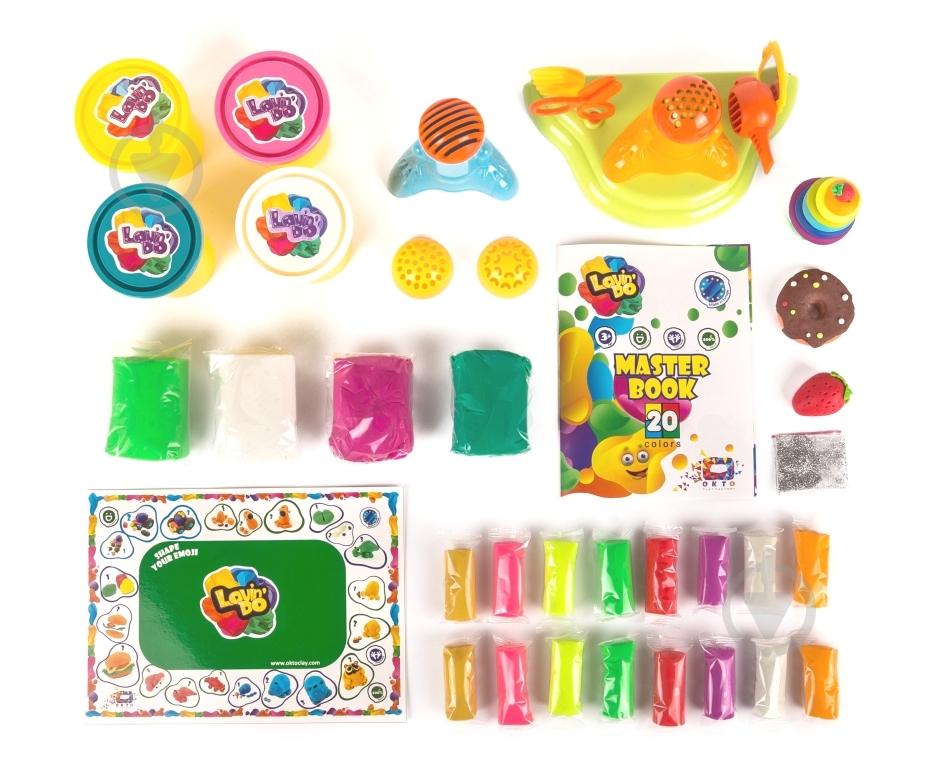 Тесто для лепки OKTO Парикмахер 11028 - фото 3 Тесто для лепки OKTO Парикмахер 11028 - фото 3