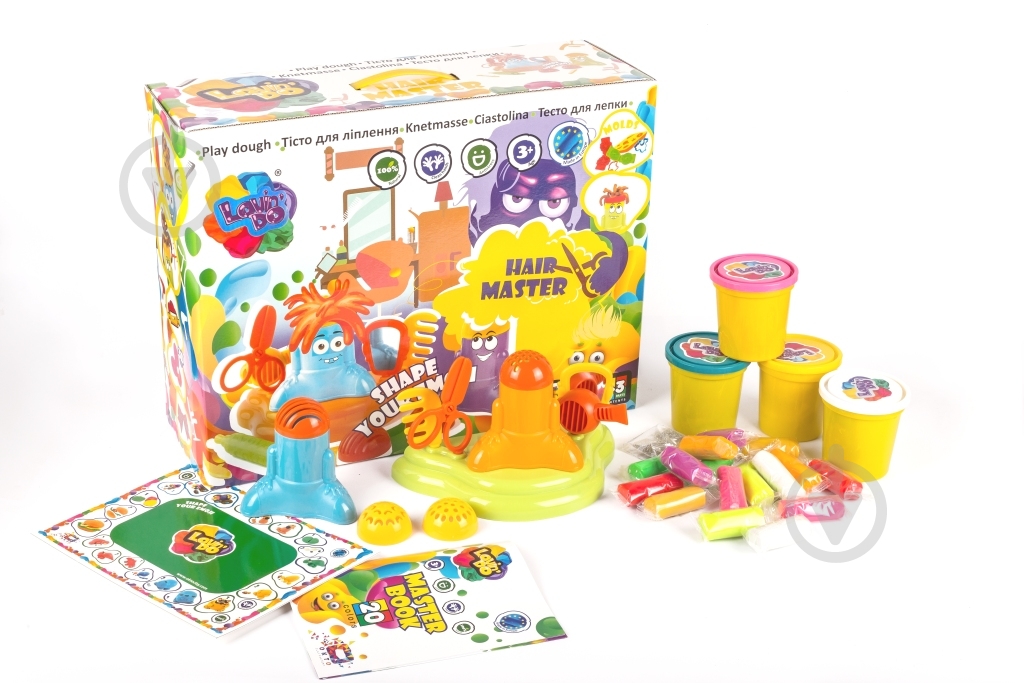 Тесто для лепки OKTO Парикмахер 11028 - фото 2 Тесто для лепки OKTO Парикмахер 11028 - фото 2