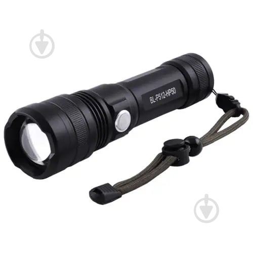 Ліхтарик Bailong тактичний P512-P50 чорний - фото 1 Ліхтарик Bailong тактичний P512-P50 чорний - фото 1