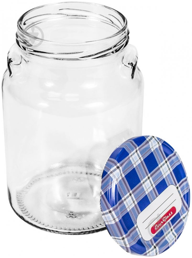 Банка с крышкой Everglass 0,9 л 1900Н - фото 2