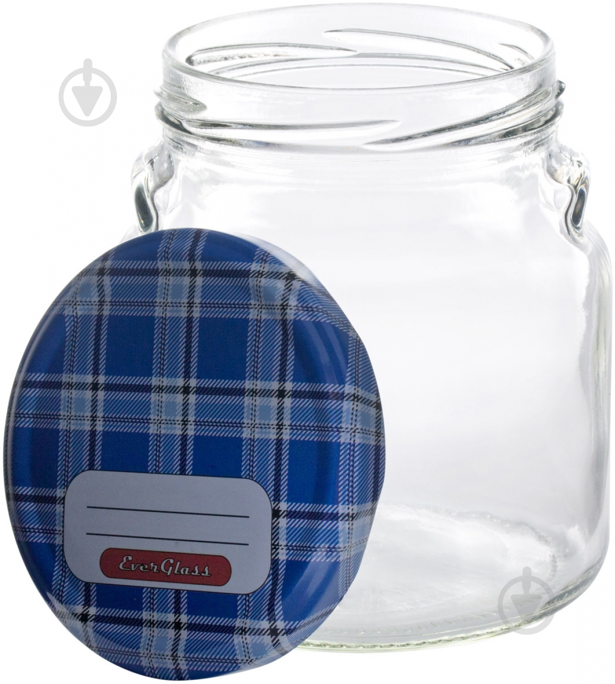 Банка з кришкою Everglass 0,55 л 1550Н - фото 4