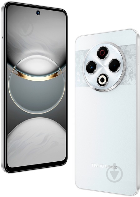 Смартфон Tecno Spark 30 (KL6) 8/256GB astral ice (4894947047916) - фото 4 Смартфон Tecno Spark 30 (KL6) 8/256GB astral ice (4894947047916) - фото 4