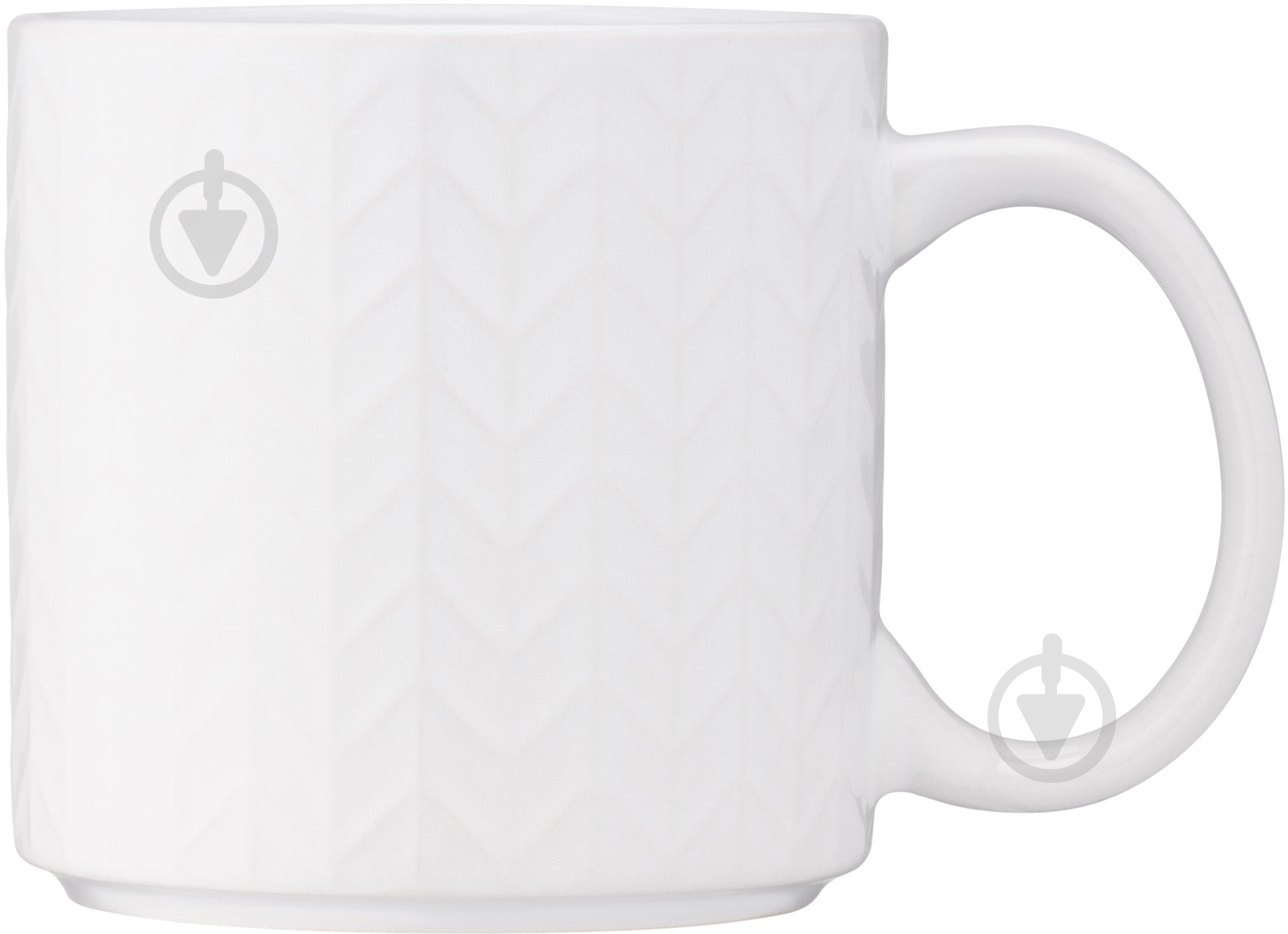 Чашка Ardesto Francesca 360 мл белая AR3482WH - фото 1