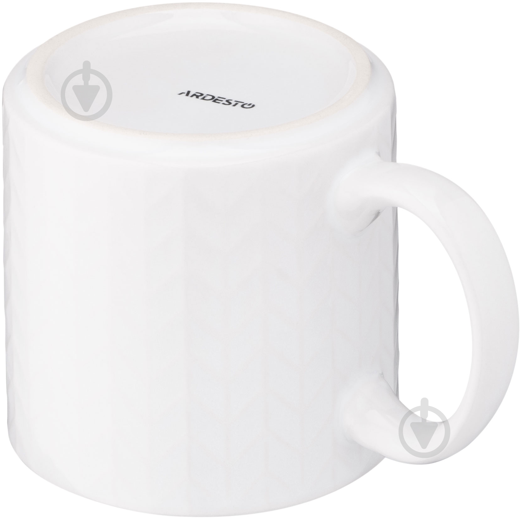 Чашка Ardesto Francesca 360 мл белая AR3482WH - фото 3