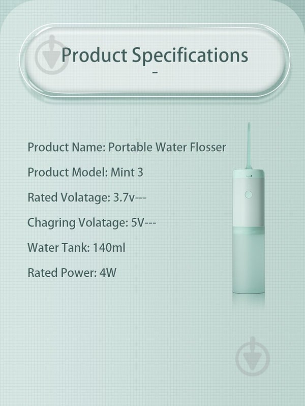 Ирригатор ENCHEN Enchen Mint 3 - фото 4