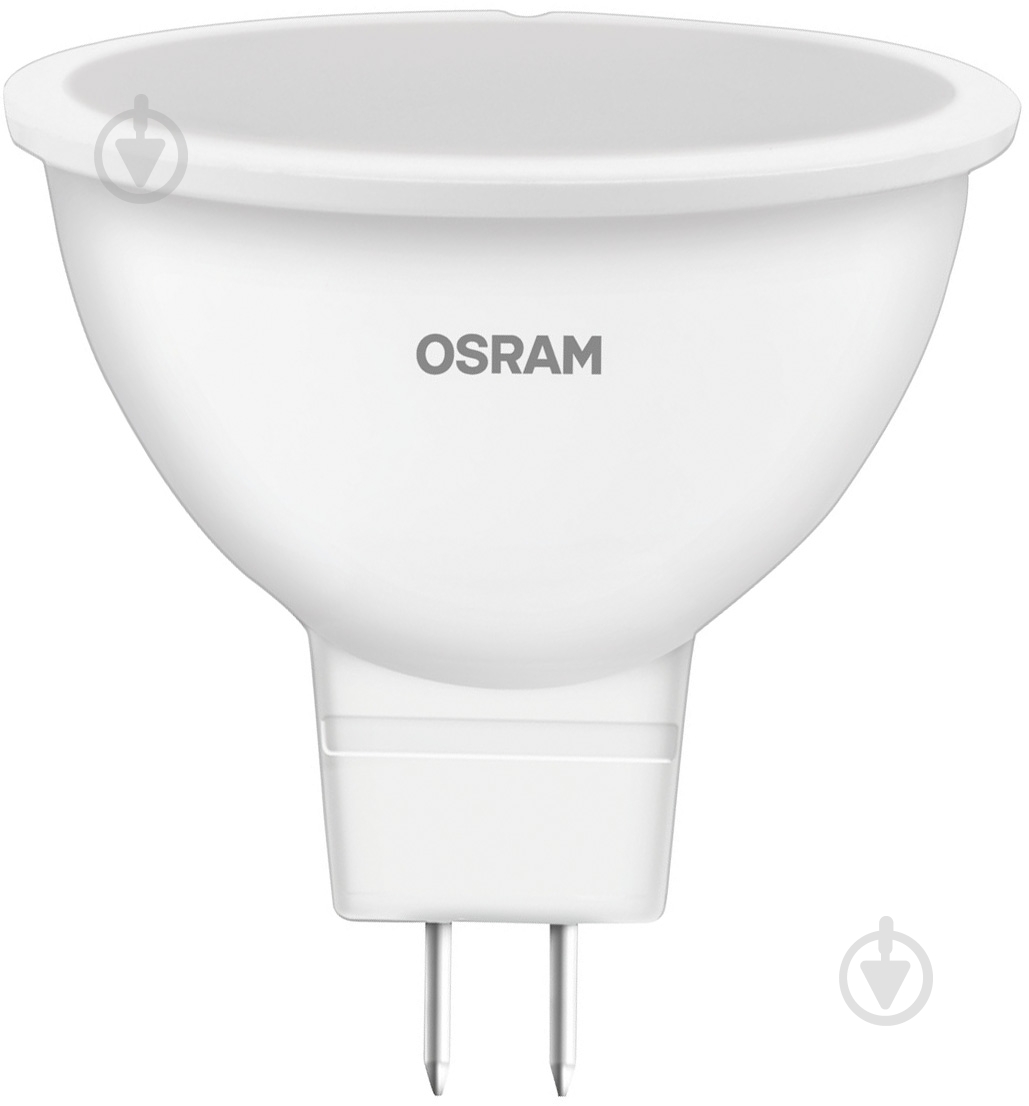 Лампа светодиодная Osram 2 шт./уп. 5,2 Вт MR16 матовая GU5.3 220 В 4000 К 4058075129160 - фото 1