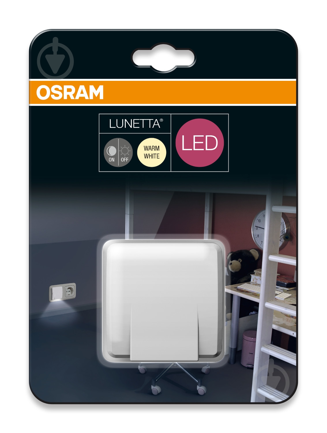 Ночник Osram Lunetta Slim LED 0,3 Вт белый - фото 2