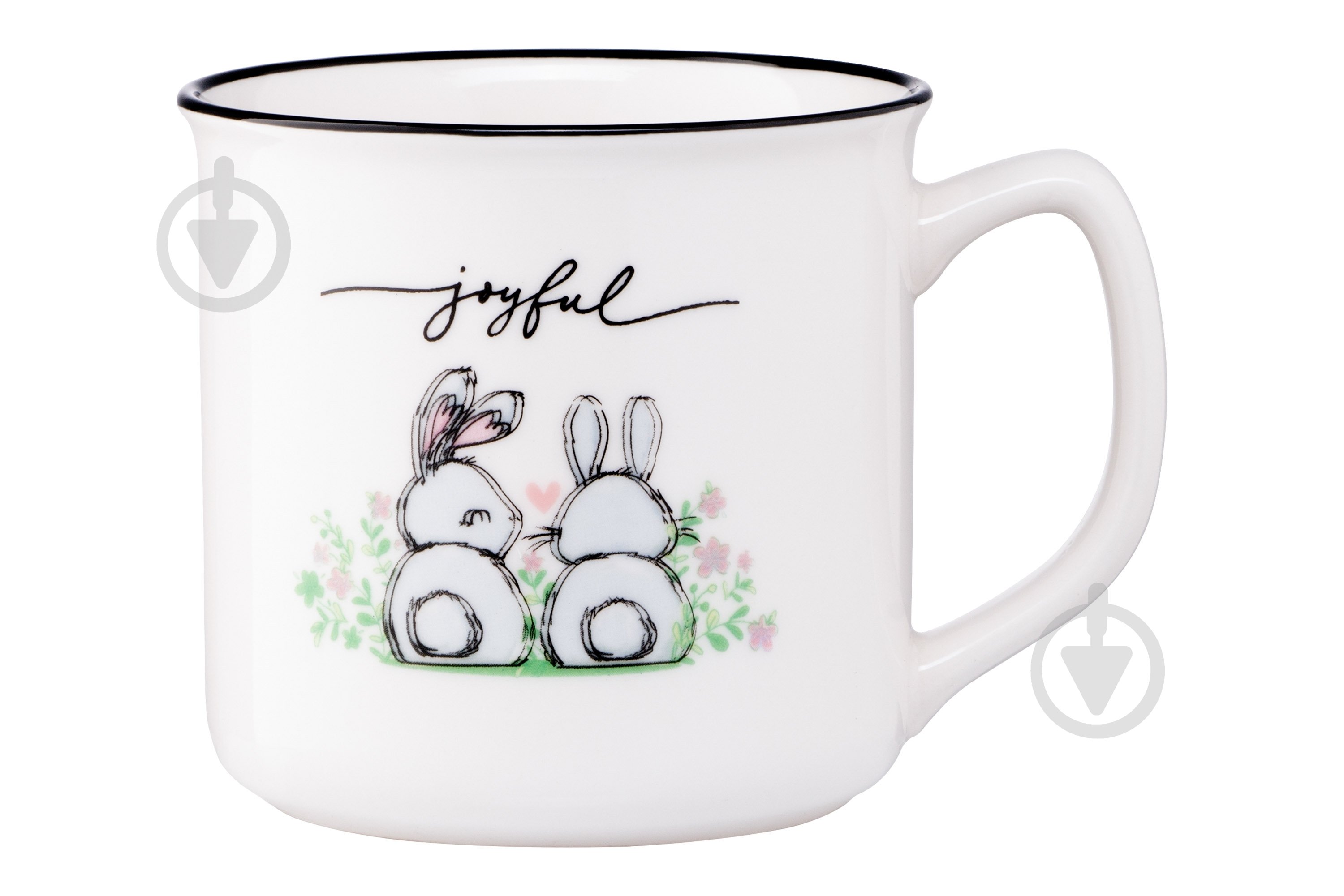 Чашка Ardesto Joyful 320 мл белая AR3461 - фото 4 Чашка Ardesto Joyful 320 мл белая AR3461 - фото 4