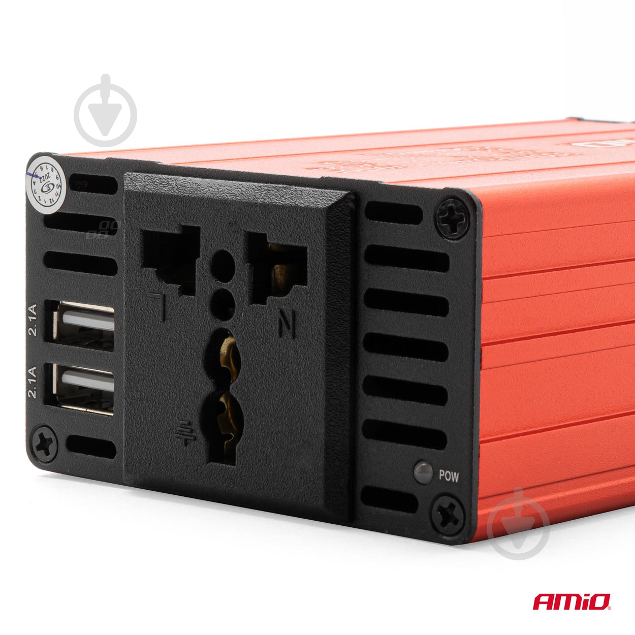 Инвертор автомобильный AMiO 300W 12V/220V - фото 4