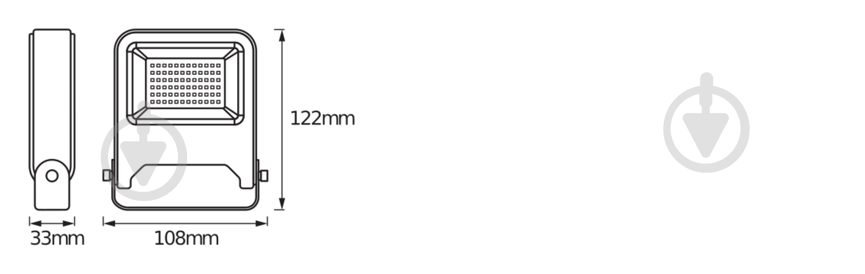 Прожектор Ledvance/Osram ENDURA Flood 10 Вт IP65 белый - фото 8 Прожектор Ledvance/Osram ENDURA Flood 10 Вт IP65 белый - фото 8