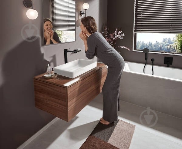 Ручной душ Hansgrohe Pulsify Select Activation 24100670 черный матовый - фото 4