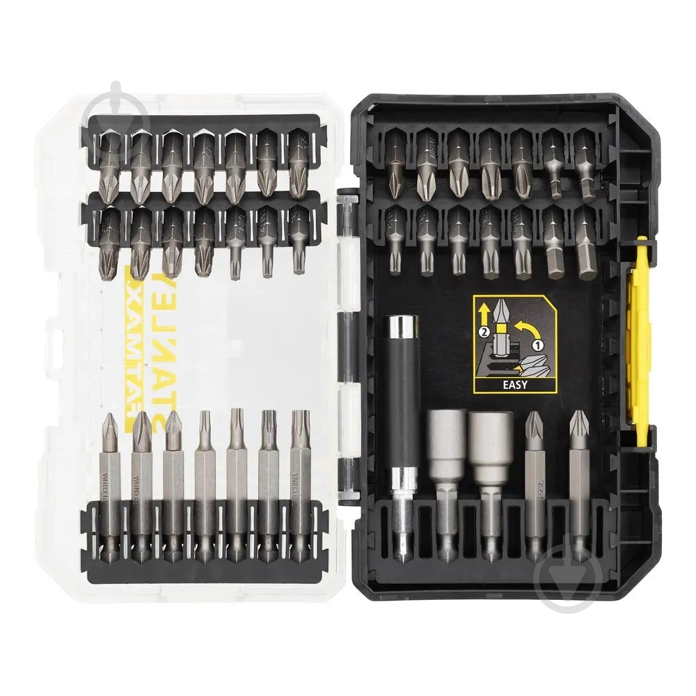 Набор бит Stanley FatMax 40 шт. STA88560 - фото 1
