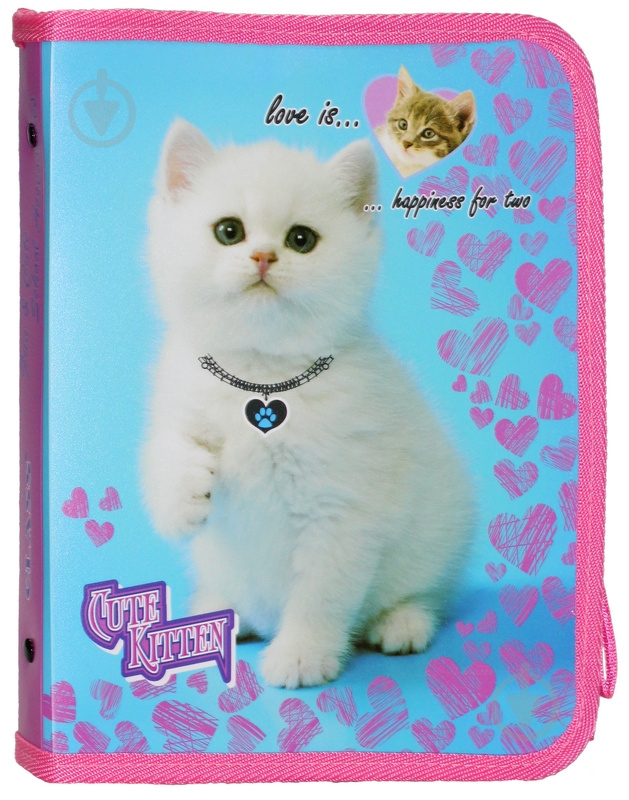 Папка для тетрадей Cute Kitten 5627-21C CLASS - фото 1