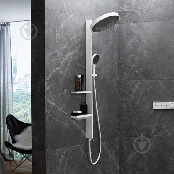 Душова система Hansgrohe Rainfinity Showerpipe 360 1jet 26842000 хром - фото 4