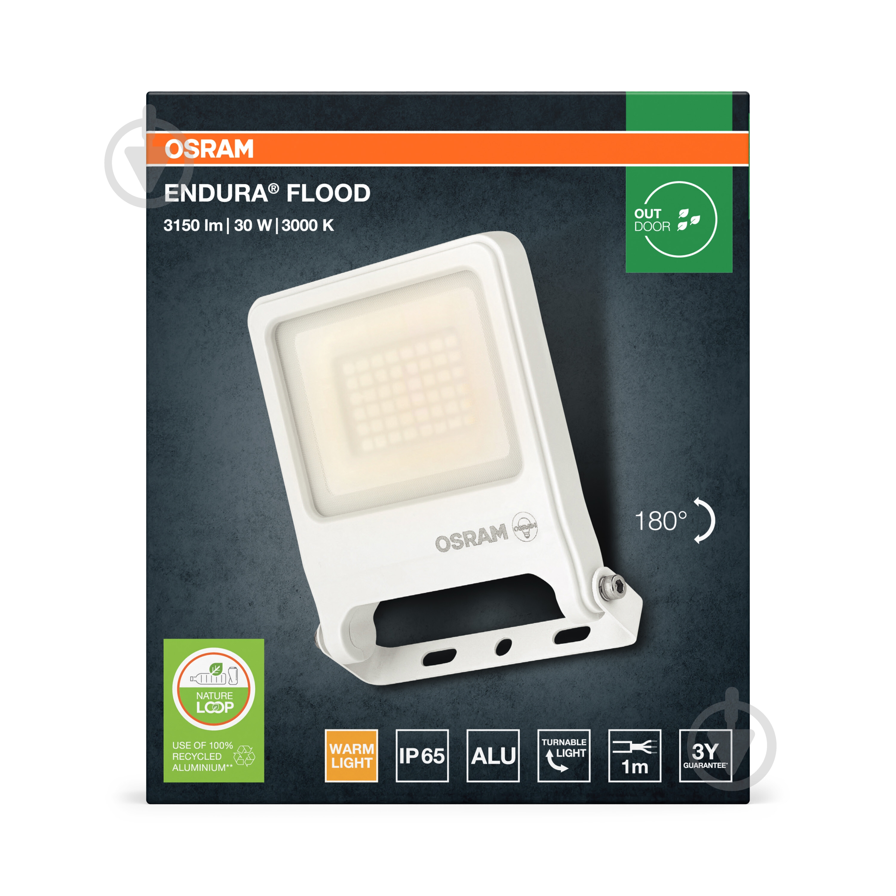 Прожектор Ledvance/Osram LED Endura 30 Вт IP65 белый - фото 11