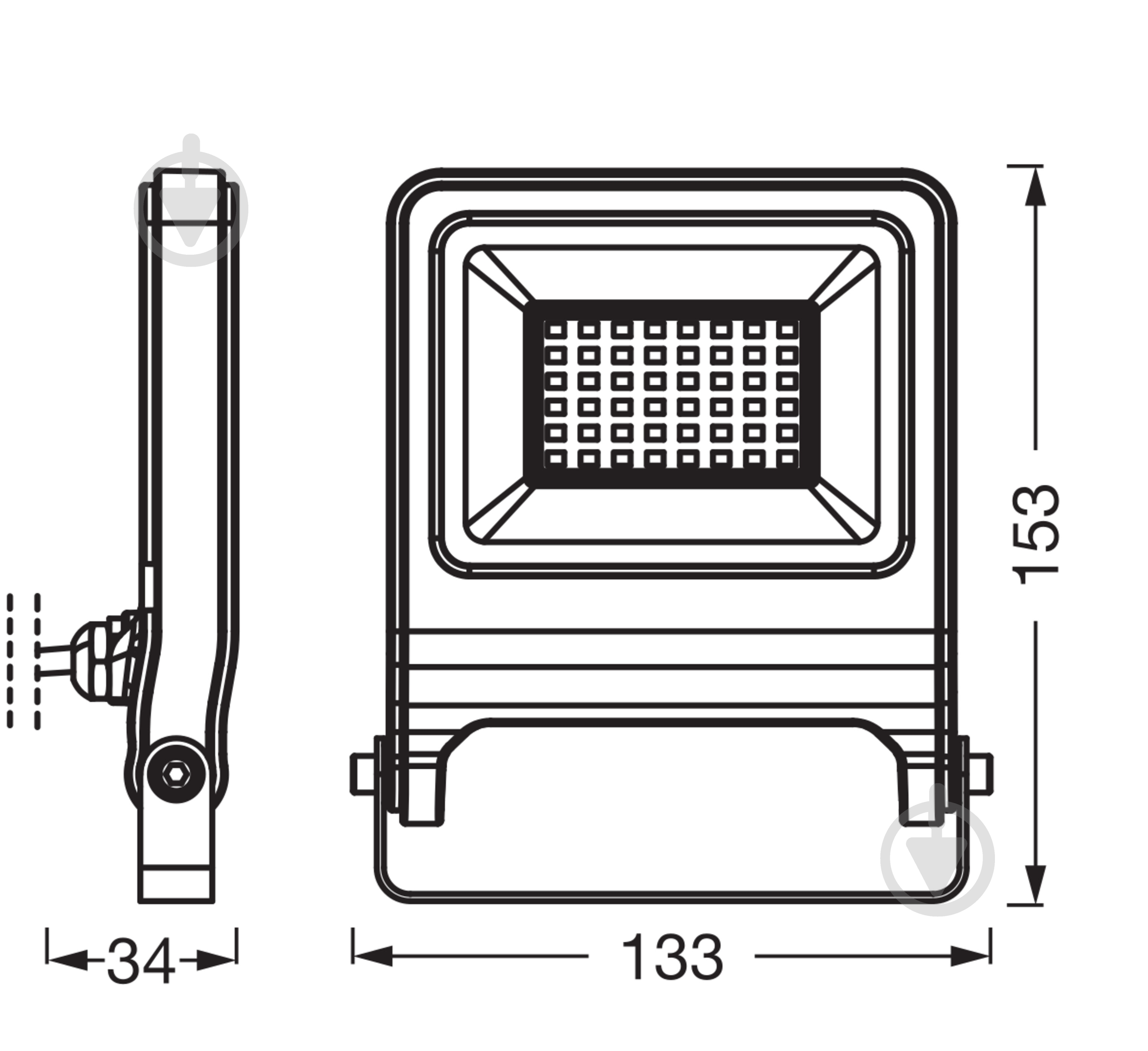 Прожектор Ledvance/Osram LED Endura 30 Вт IP65 белый - фото 8