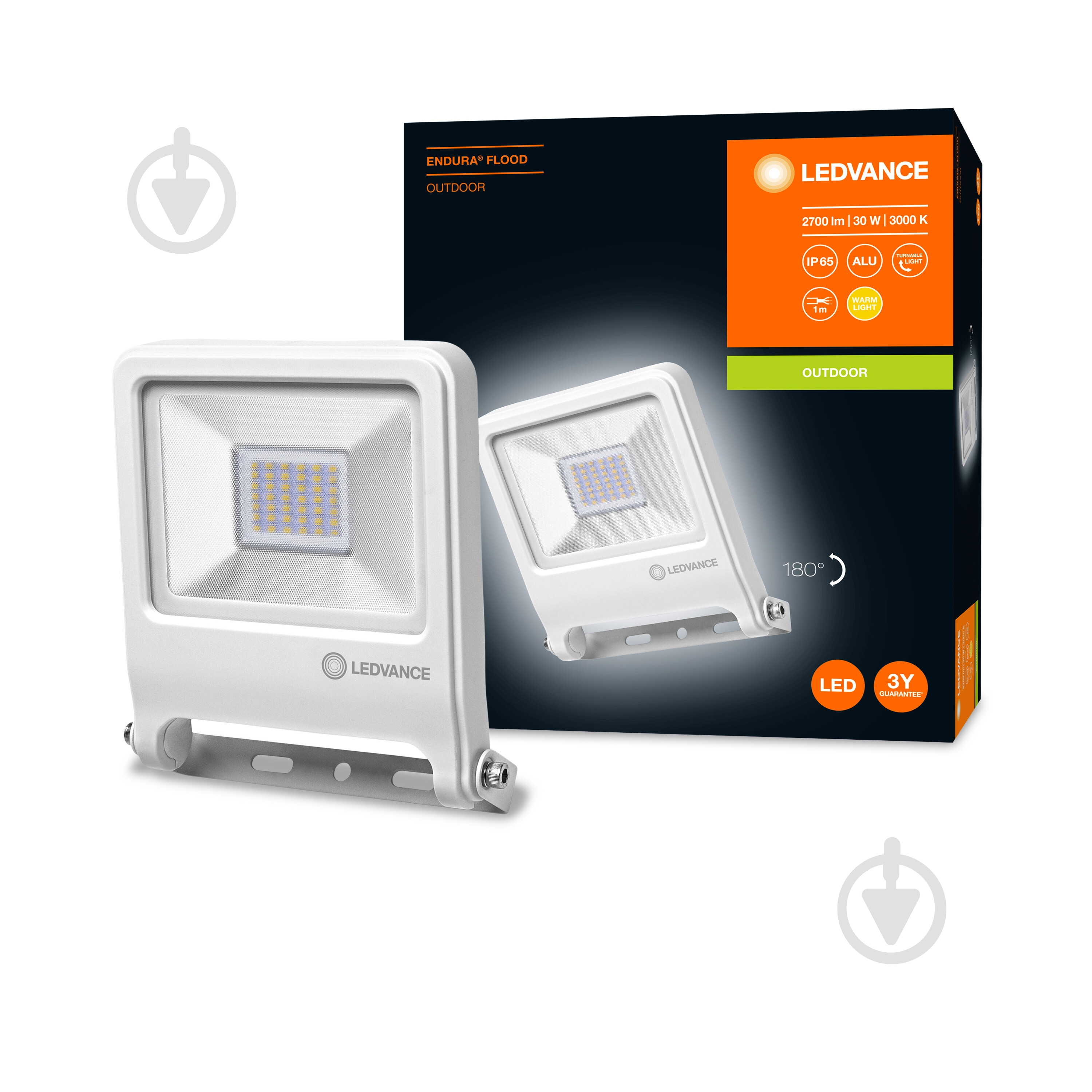 Прожектор Ledvance/Osram LED Endura 30 Вт IP65 белый - фото 9