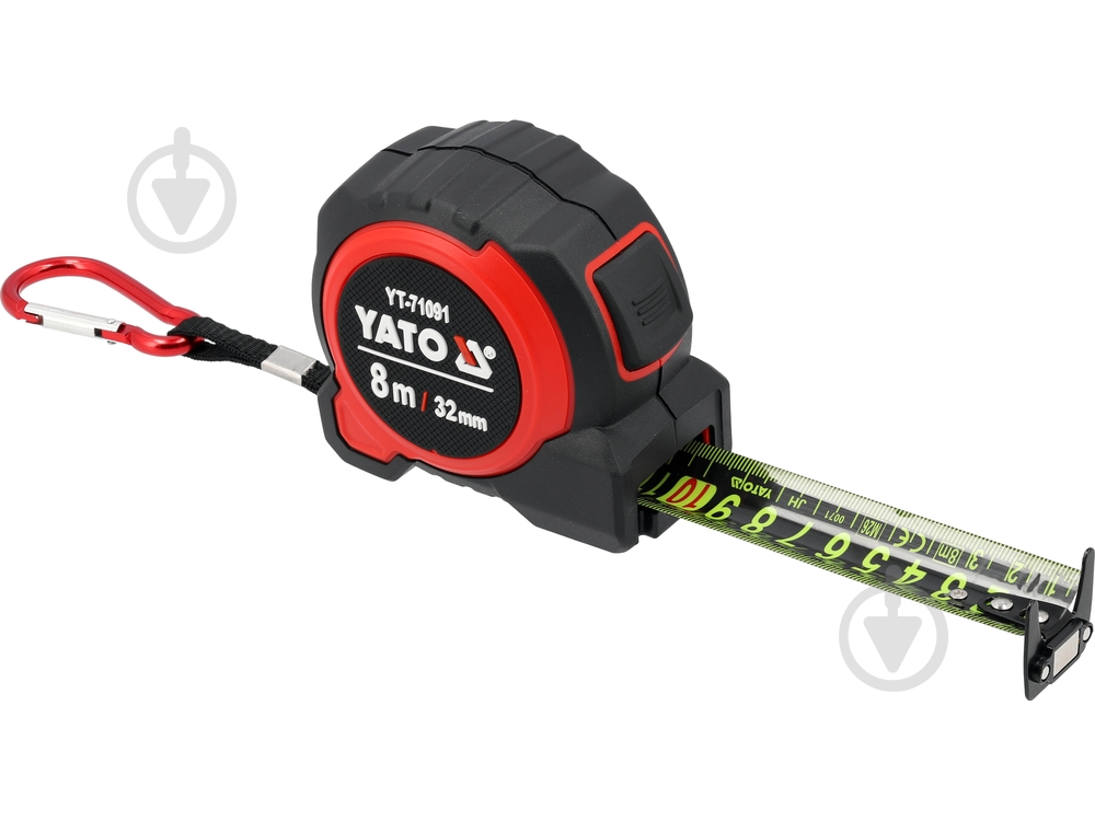 Рулетка YATO YT-71091 8 м x 32 мм - фото 2 Рулетка YATO YT-71091 8 м x 32 мм - фото 2