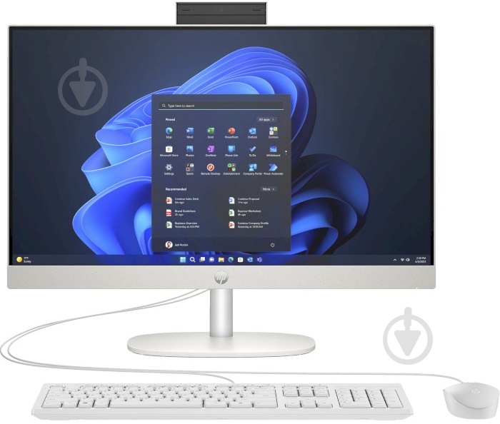 Моноблок HP ProOne 240 G10 Shell White 23,8" (8T2Z7ES) - фото 5 Моноблок HP ProOne 240 G10 Shell White 23,8" (8T2Z7ES) - фото 5