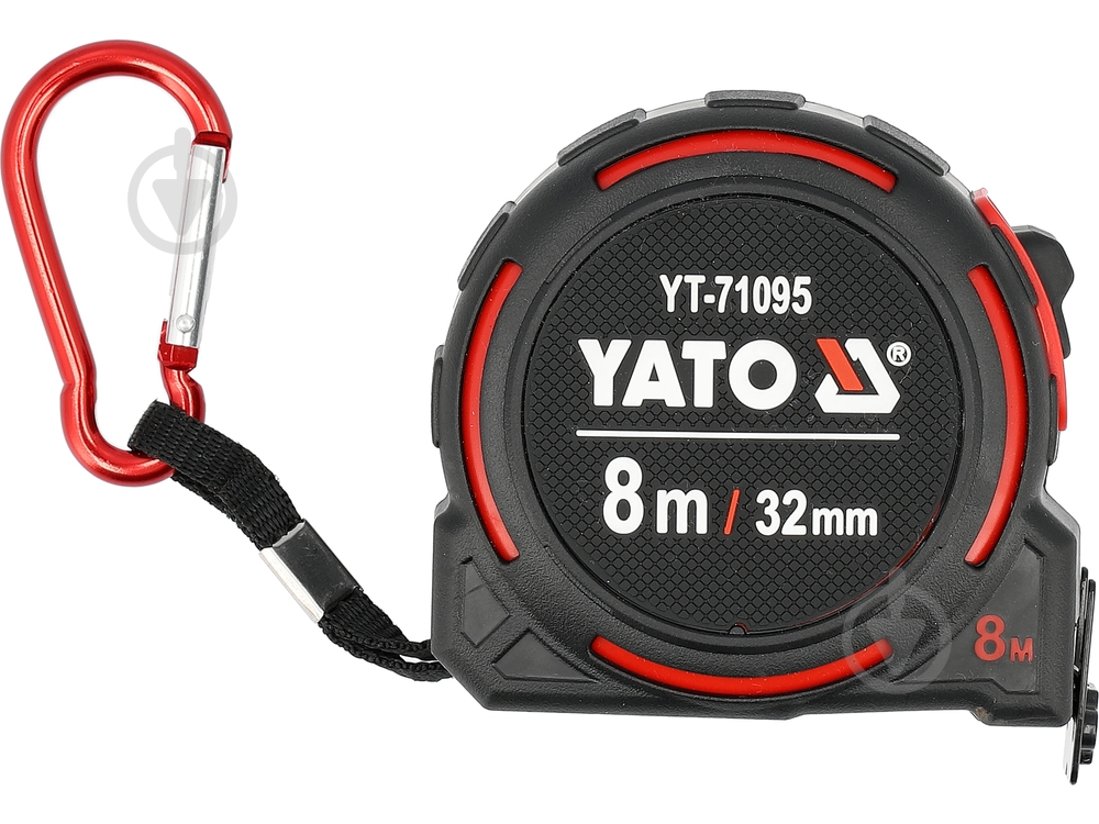 Рулетка YATO YT-71095 8 м x 32 мм - фото 1 Рулетка YATO YT-71095 8 м x 32 мм - фото 1