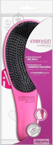 Щетка для волос Inter-Vion 498860 розовый - фото 1