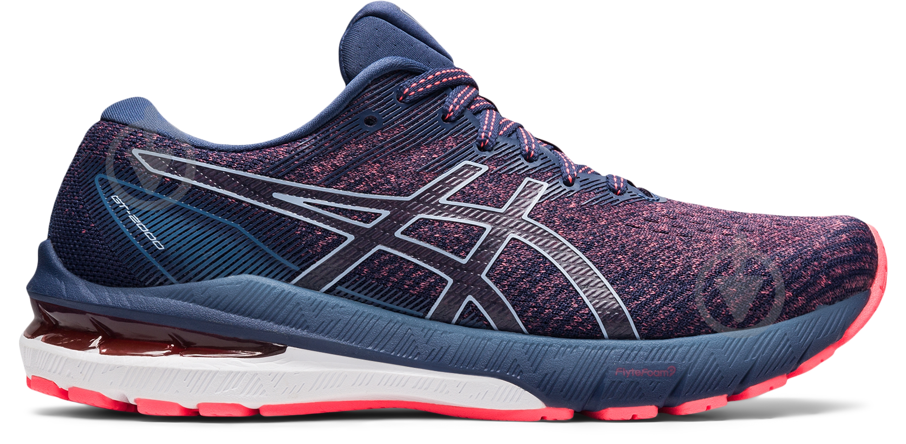 Кроссовки женские летние Asics GT-2000 10 1012B045-700 р.38 синие - фото 1