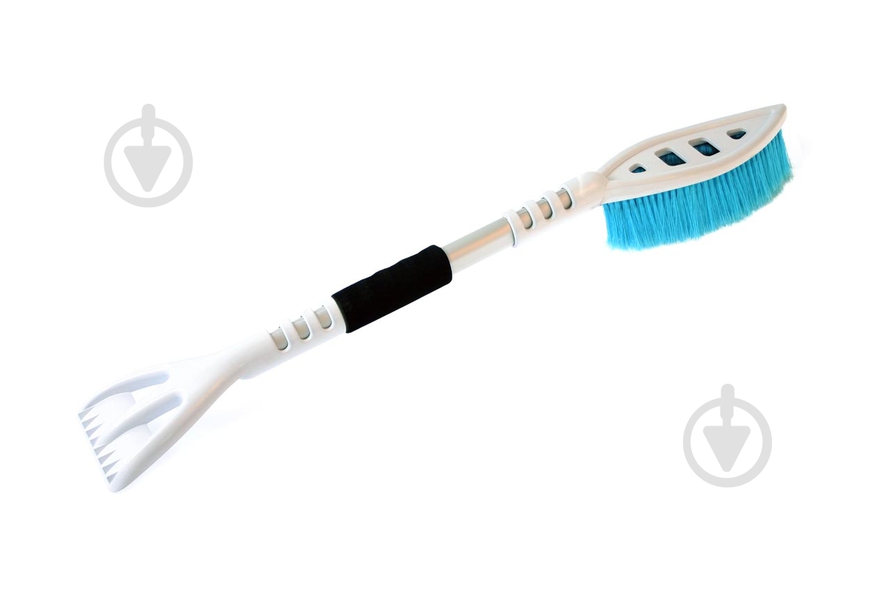 Щітка-шкребок AMiO Premium M1 ABS White&Blue (01466) - фото 1