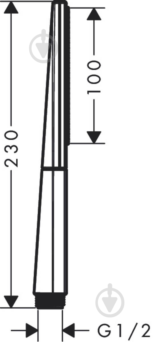 Ручной душ Hansgrohe Rainfinity 26866000 хром - фото 2